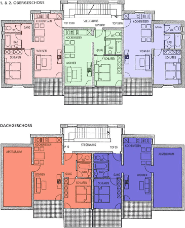 Apartments 51 m2